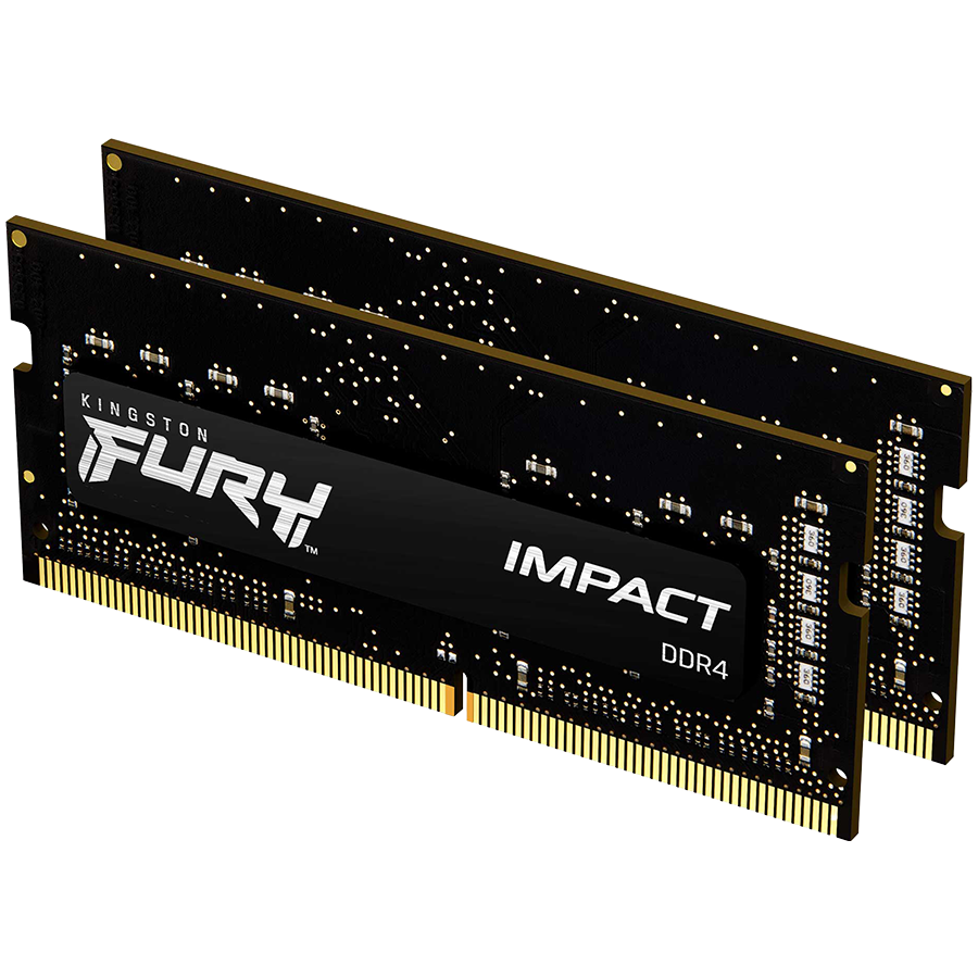 Kingston DRAM 32GB 3200MT/s DDR4 CL20 SODIMM (Kit of 2) FURY Impact