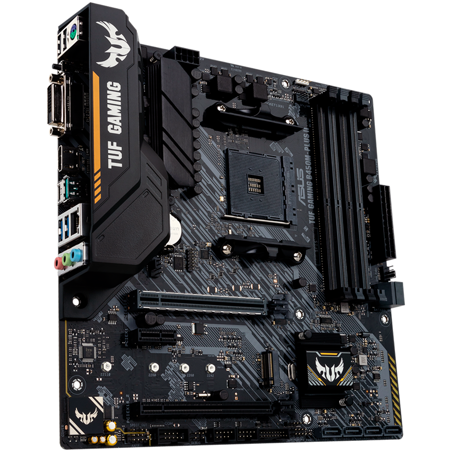 ASUS TUF GAMING B450M-PLUS II mATX AM4 DDR4