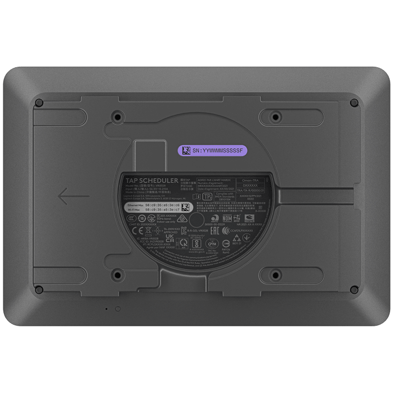 LOGITECH Tap Scheduler - GRAPHITE - USB - WW - TOUCH SCREEN