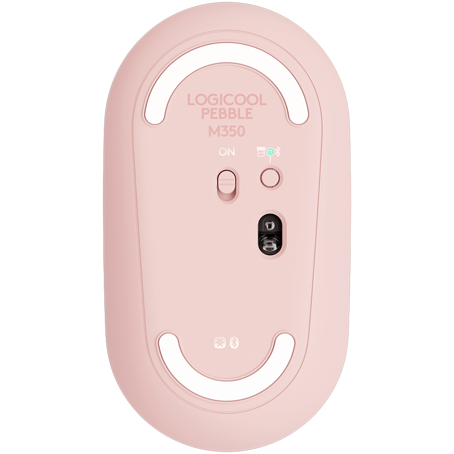 LOGITECH M350 Pebble Bluetooth Mouse - ROSE