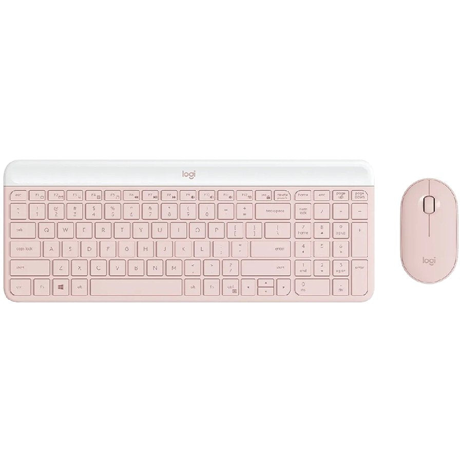 LOGITECH MK470 Slim Wireless Combo - ROSE - US INT'L