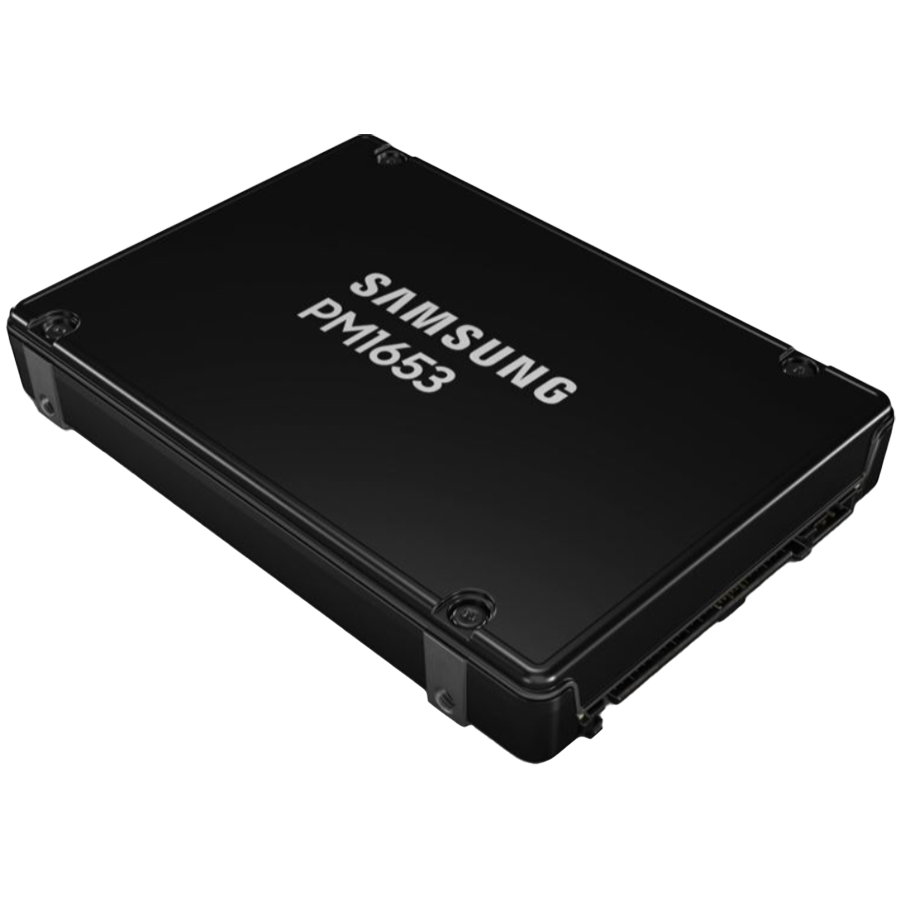 SAMSUNG PM1653 7.68TB Enterprise SSD, 2.5”, SAS 24Gb/s, TLC