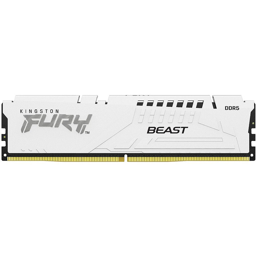 Kingston 16GB 5600MT/s DDR5 CL36 DIMM FURY Beast White RGB EXPO