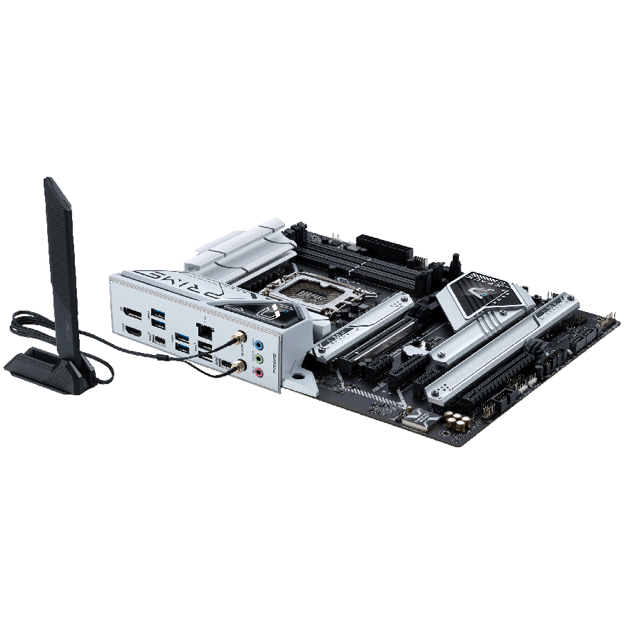 ASUS PRIME Z790-A WIFI LGA1700 ATX MB - Intel Z790 4xDIMM DDR5 4xM.2 4xSATA PCIe 5.0 2.5Gb Ethernet WiFi 6E + Bluetooth 1xDisplayPort 1xHDMI with Aura Sync support