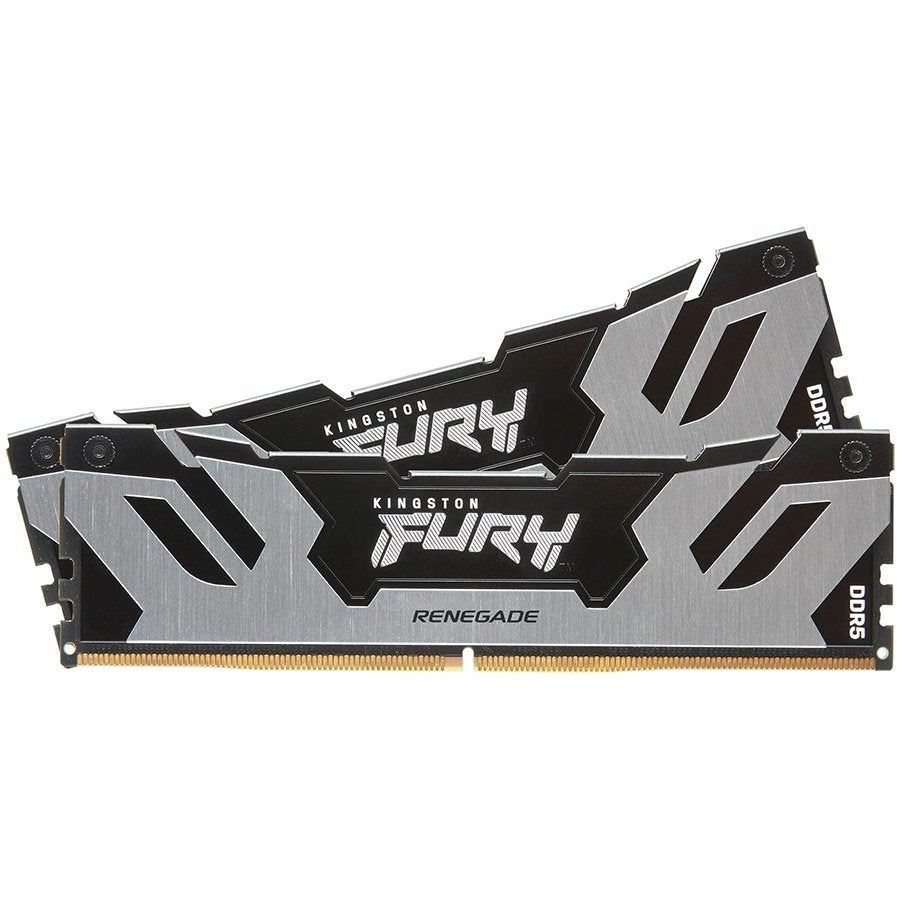 Kingston 96GB 6400MT/s DDR5 CL32 DIMM (Kit of 2) FURY Renegade Silver XMP