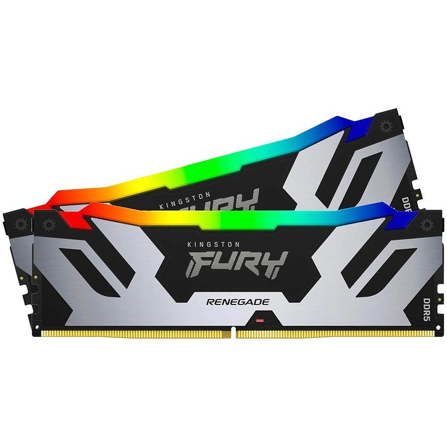 Kingston 96GB 6400MT/s DDR5 CL32 DIMM (Kit of 2) FURY Renegade RGB XMP