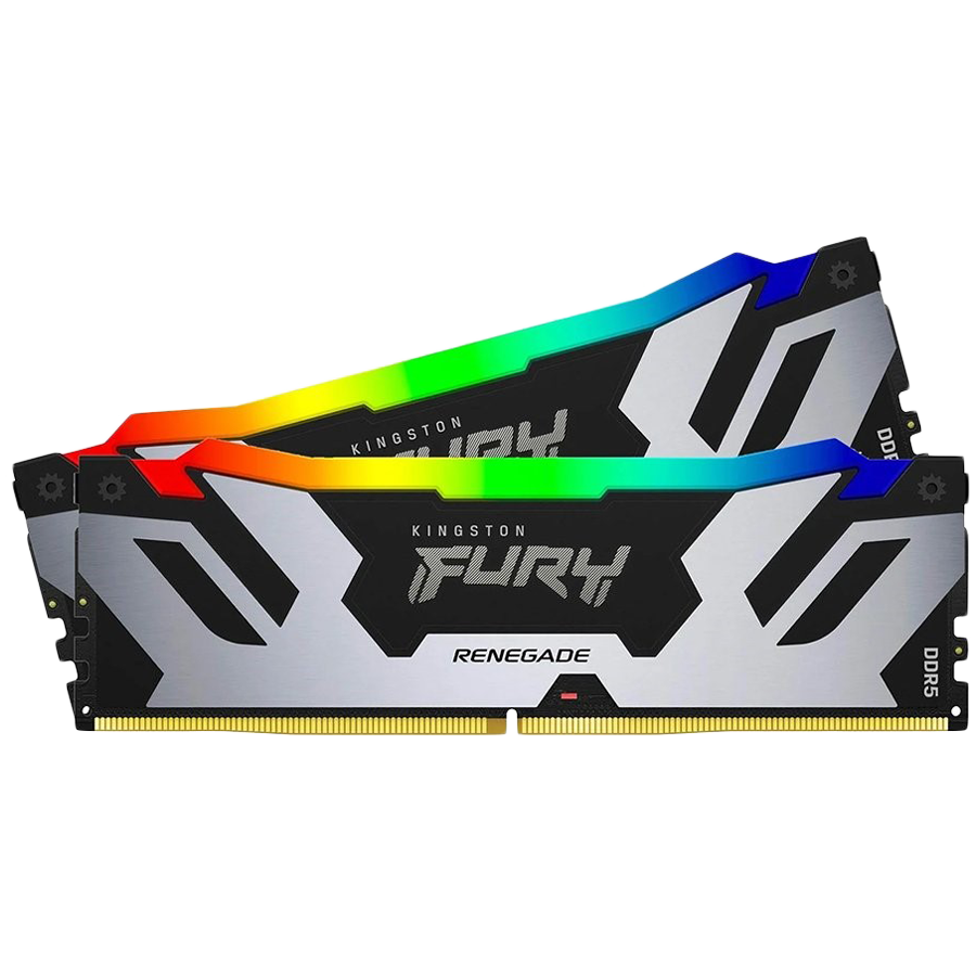Kingston 32GB 7200MT/s DDR5 CL38 DIMM (Kit of 2) FURY Renegade RGB White XMP