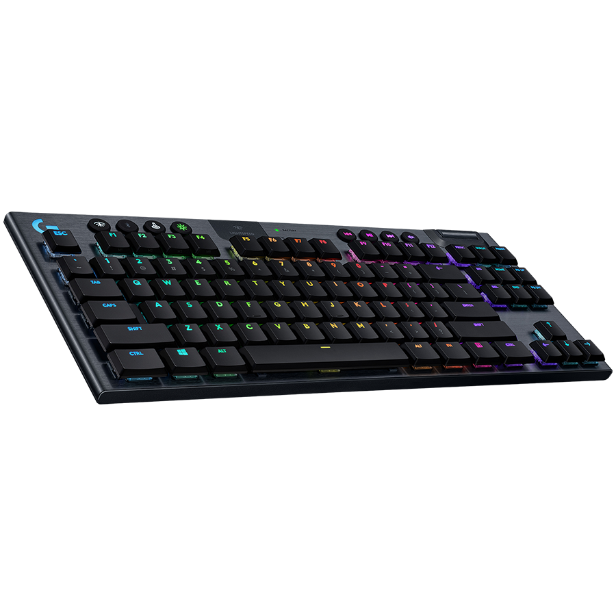 LOGITECH G915 TKL LIGHTSPEED Wireless Mechanical Gaming Keyboard - CARBON - US INT'L - CLICKY