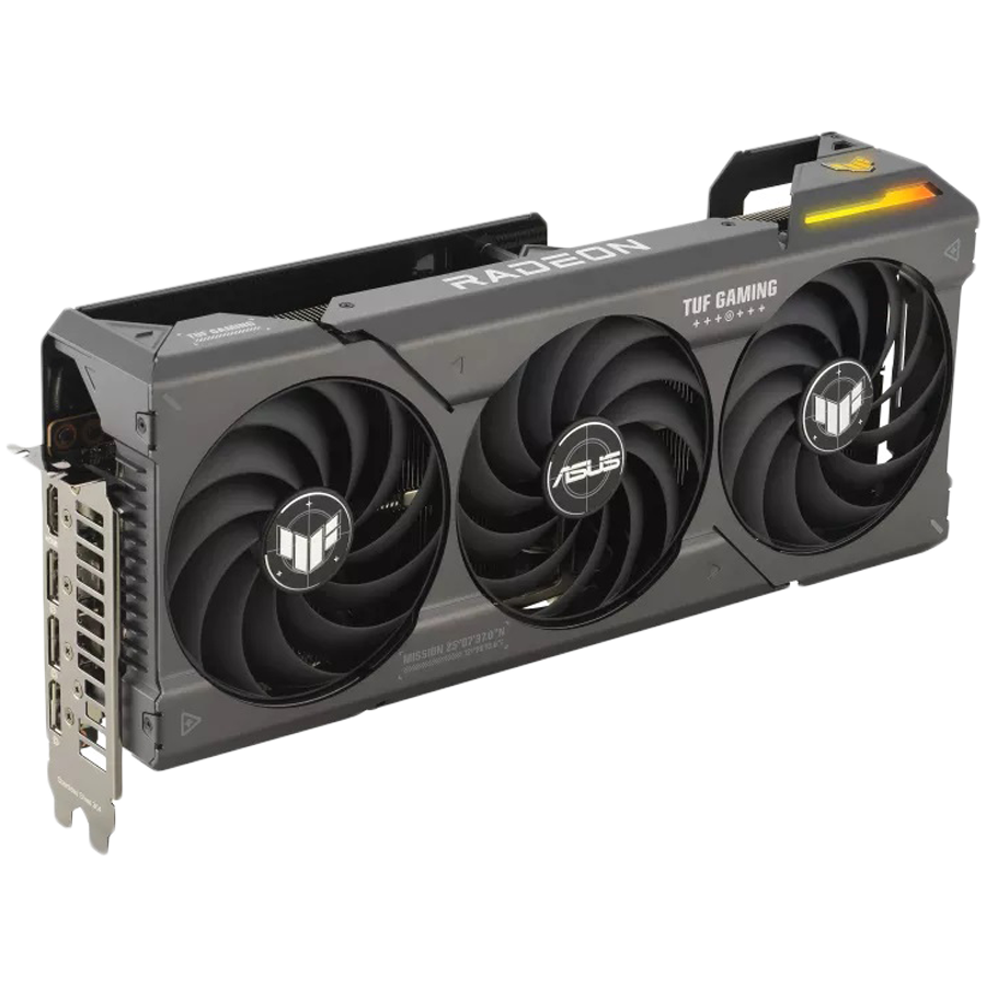 ASUS Video Card AMD Radeon TUF Gaming Radeon RX 7700 XT OC Edition 12GB GDDR6 VGA optimized inside and out for lower temps and durability, PCIe 4.0, 1xHDMI 2.1, 3xDisplayPort 2.1