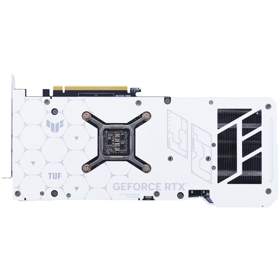 ASUS Video Card NVidia TUF Gaming GeForce RTX 4070 Ti SUPER White OC Edition 16GB GDDR6X VGA with DLSS 3, lower temps, and enhanced durability, PCIe 4.0, 2xHDMI 2.1a, 3xDisplayPort 1.4a