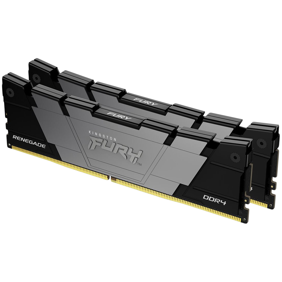Kingston 16GB 3600MT/s DDR4 CL16 DIMM (Kit of 2) FURY Renegade Black