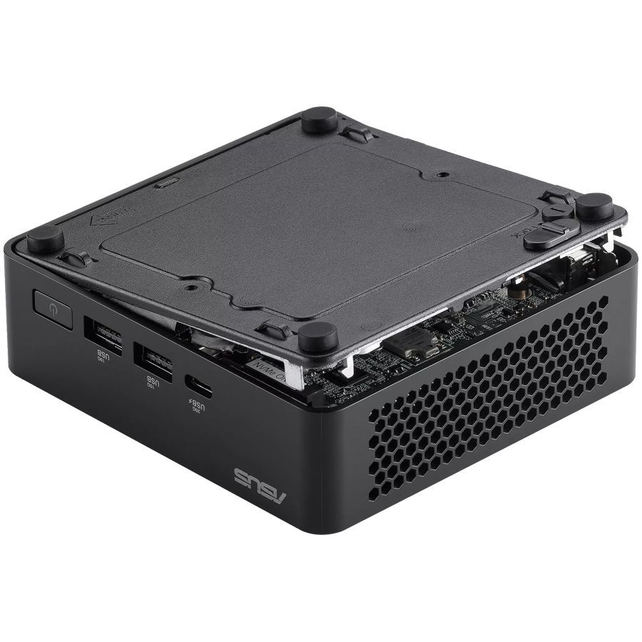 ASUS NUC 14pro/RNUC14RVKU700000I/Intel Ultra 7 155H/Intel Arc graphics/4xUSB/M.2 22x80 NVMe; 22x42 NVMe/2,5Gbe LAN/2xHDMI/ 2x Thunderbolt 4 (USB-C+DP)/no Storage/no RAM/AX211.D2WG.NV/no OS/No Cord/Slim Kit(L6)/EAN:4711387492338