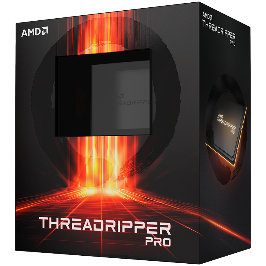 AMD CPU Desktop Ryzen Threadripper PRO 7995WX (96C/192T,5.1GHz Max,482MB,350W,sTR5) box