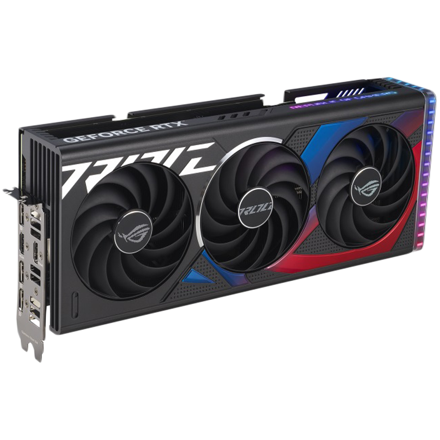 ASUS Video Card Nvidia ROG Strix GeForce RTX 4070 SUPER OC Edition 12GB GDDR6X VGA with DLSS 3 and chart-topping thermal performance, PCIe 4.0, 2xHDMI 2.1a, 3xDisplayPort 1.4a