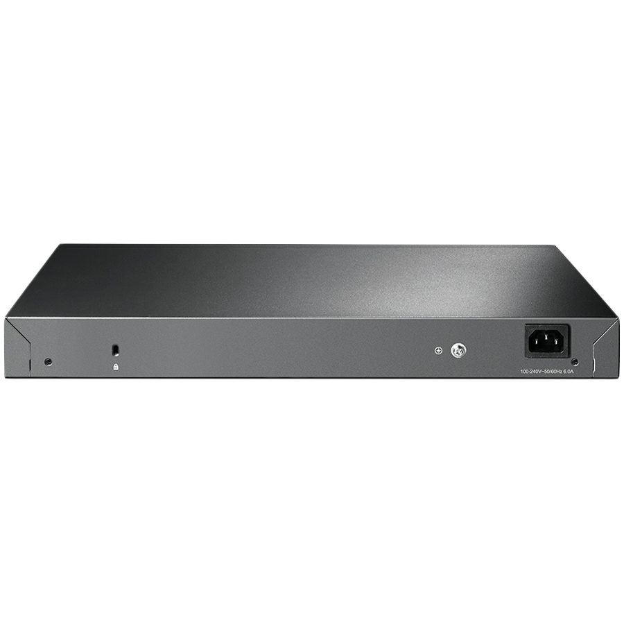 TP-Link SG3452P Omada 52-Port Gigabit L2+ Managed Switch with 48-Port PoE+, 48×Gigabit 802.3af/at PoE+ ports and 4×Gigabit SFP slots, 384 W total PoE budget,SDN, Omada app, Static Routing,VLAN,ACL,QoS, IGMP Snooping, ERPS, Zero-Touch Provisioning