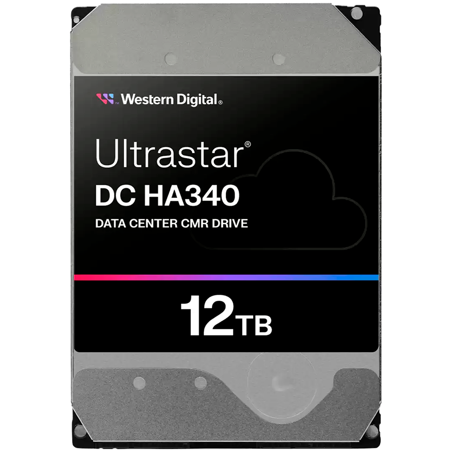 HDD Server WD/HGST ULTRASTAR DC HA340 (3.5’’, 12TB, 256MB, 7200RPM, SATA 6Gb/s, 512E SE NP3) SKU: 0B47063