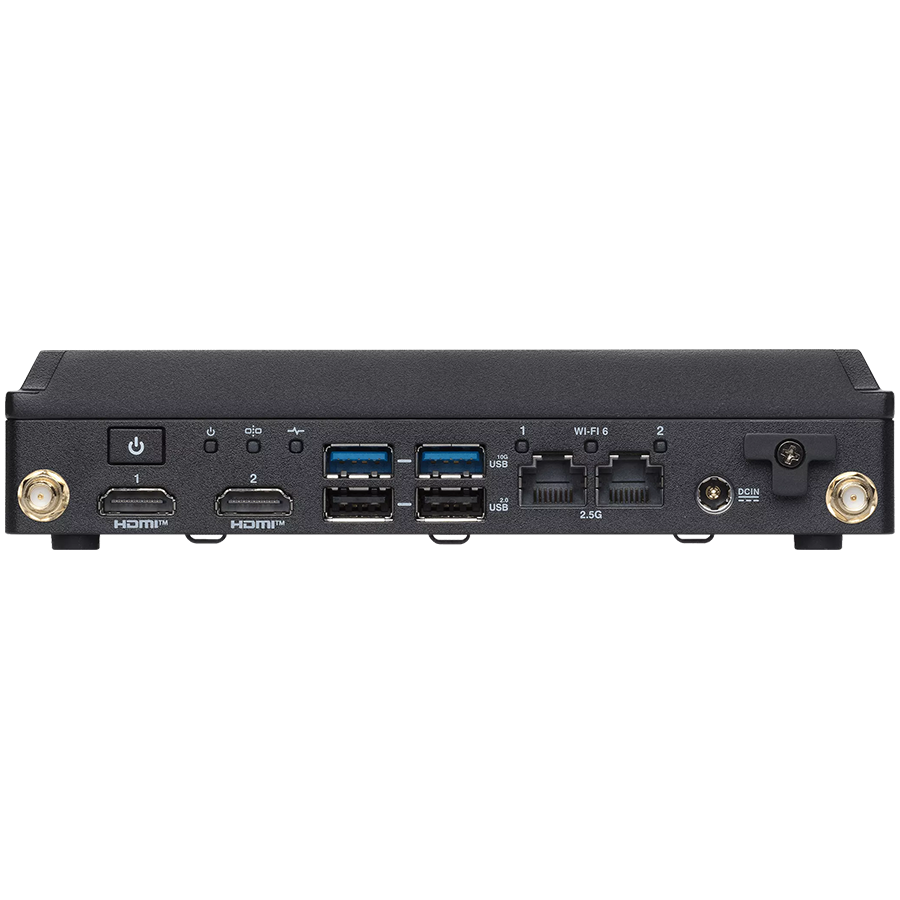 ASUS NUC Rugged/BNUC13BRFA400B00I/Intel Atom X7425E/Intel UHD Graphics/6xUSB/M.2 22x80 NVMe; M.2 30x42 SATA SSD,PCI x1,USB3.2 Gen2/2,5Gbe Dual LAN/2xHDMI/64G eMMC/no RAM/no WiFi/SIM card slot/no OS/No Cord/Kit(L6)/EAN:4711387498255