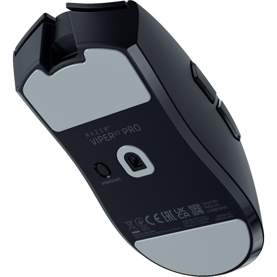 Razer Viper V3 Pro - Black, Gaming mouse, HyperSpeed Wireless, Focus Pro 35K Optical Sensor Gen-2, 35K DPI, Optical Mouse Switches Gen-3, 90-million Clicks, 100% PTFE mouse feet, 54 g (excluding cable and dongle), USB Type A to USB Type C cable