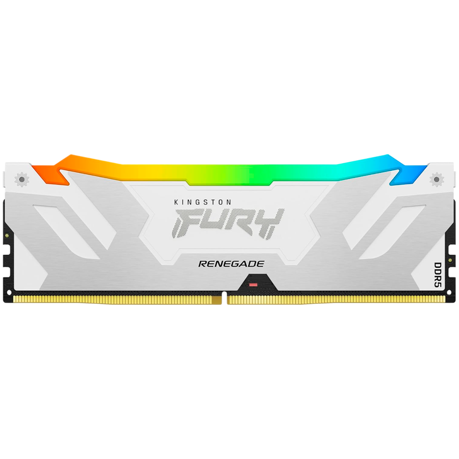 Kingston 24GB 8000MT/s DDR5 CL38 DIMM FURY Renegade RGB White
