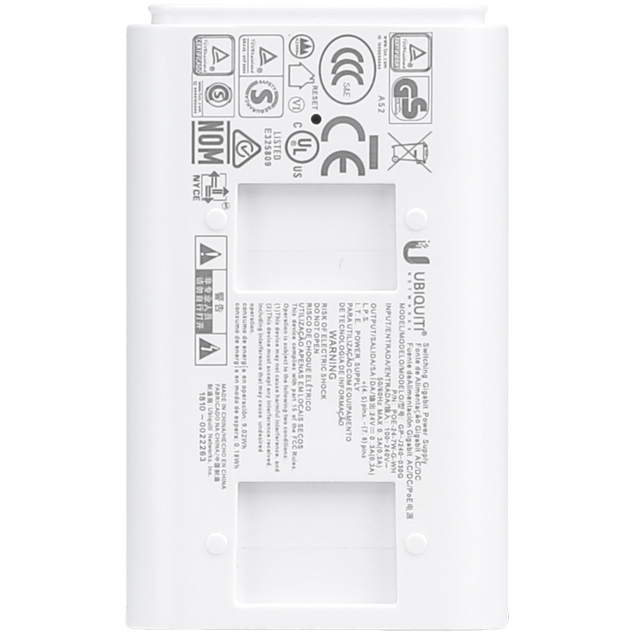 24v, .5A POE, white, EU