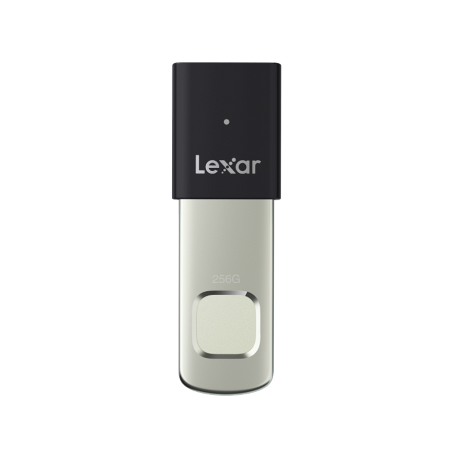 Lexar 128GB Fingerprint F35pro USB 3.2 Gen1 flash drive, up to 400MB/s read and 350MB/s write