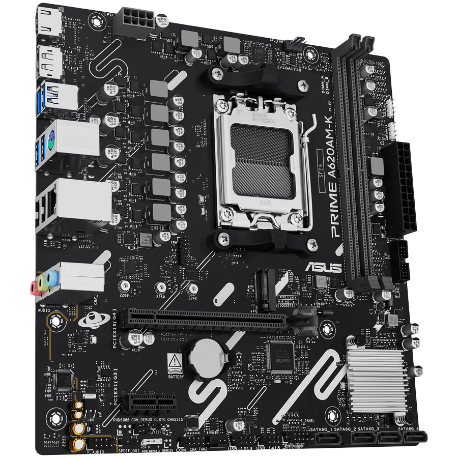 ASUS PRIME A620AM-K mATX AM5 DDR5