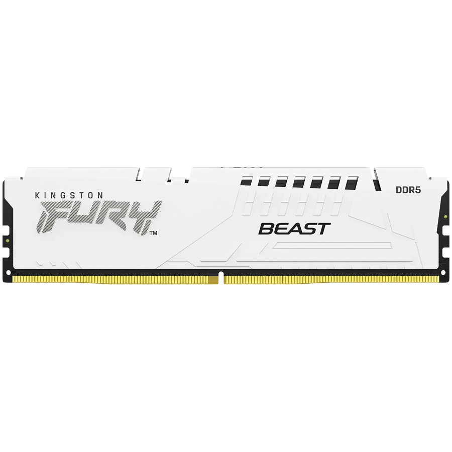 Kingston DRAM 16GB 5600MT/s DDR5 CL40 DIMM FURY Beast White XMP