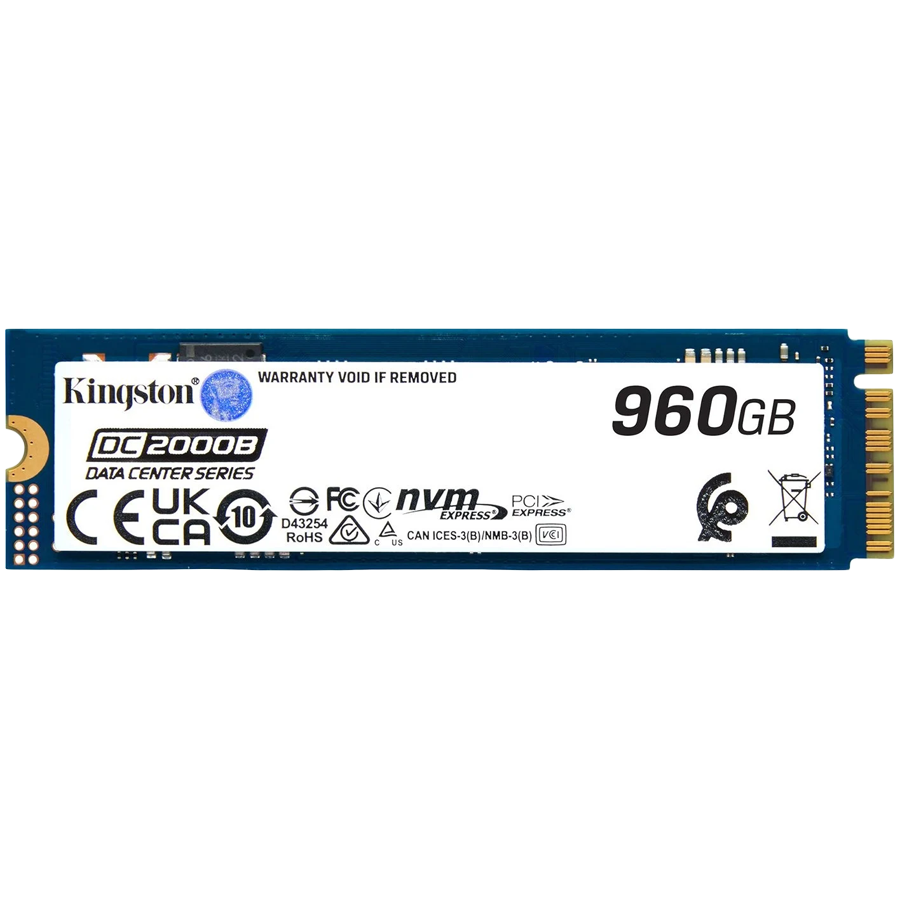 Kingston SSD 960G DC2000B PCIe 4.0 M.2 2280 Enterprise SSD