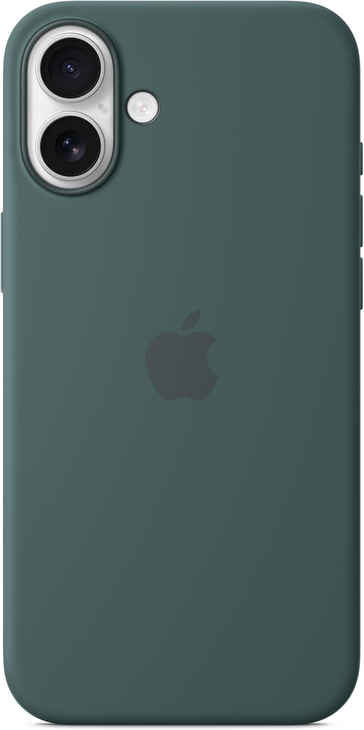 Apple iPhone 16 Plus Silicone Case with MagSafe - Lake Green