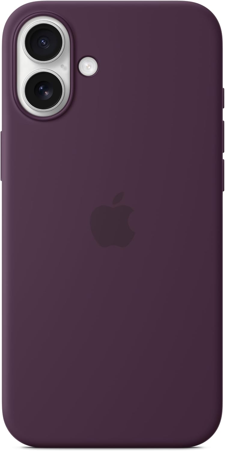 Apple iPhone 16 Plus Silicone Case with MagSafe - Plum