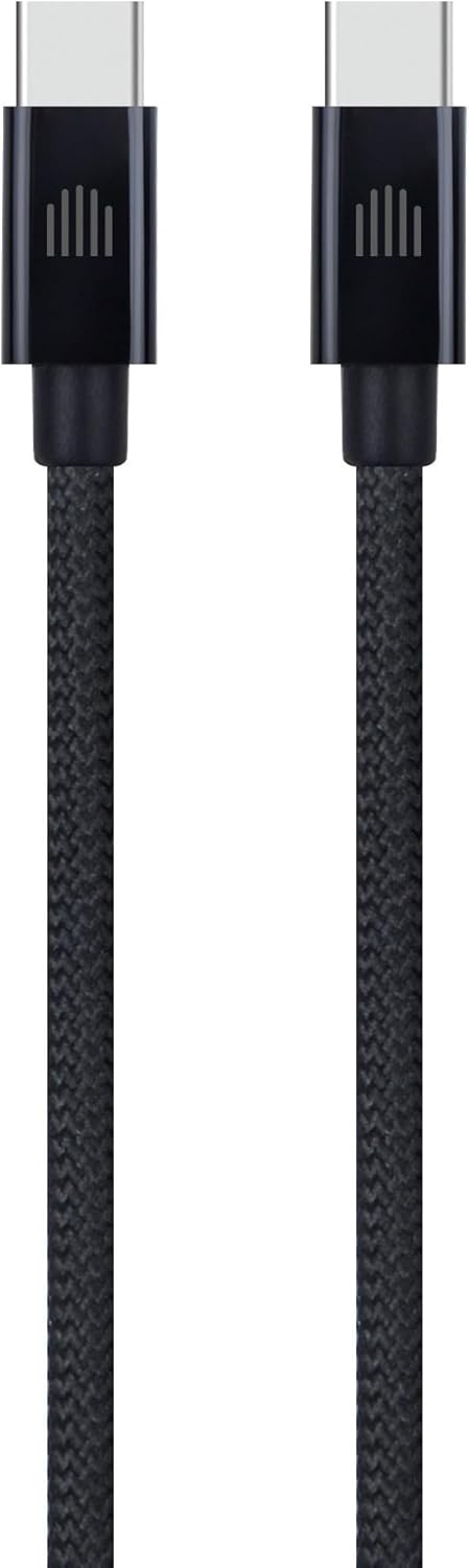 Dviced Cable USB-C to USB-C Nylon Textile 1,25m - Black