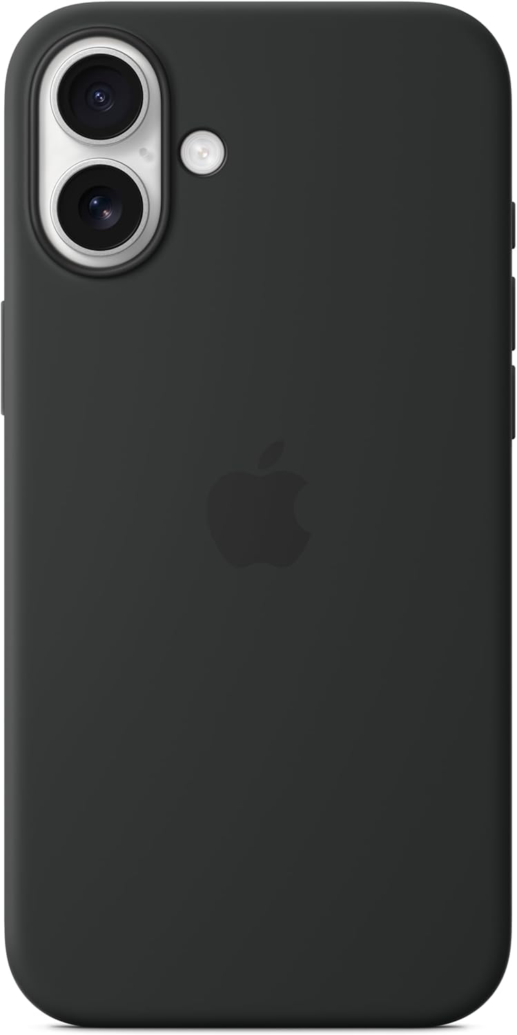 Apple iPhone 16 Plus Silicone Case with MagSafe - Black