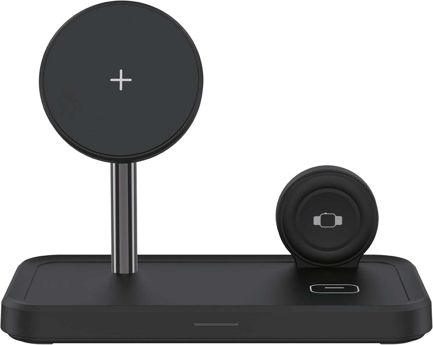 Dviced 3-in-1 magnetic wireless stand with cable - Black