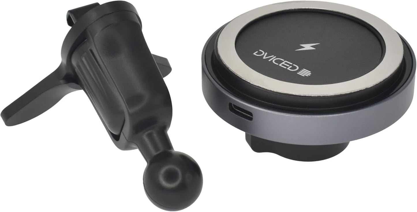 Dviced magnetic car charger -Black