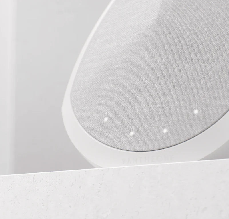 Pantheone I & Obsidian Multi-Room System - White: Luxury Wireless Speakers