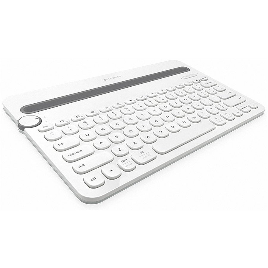 LOGITECH K480 Bluetooth Multi-Device Keyboard - WHITE - US INT'L
