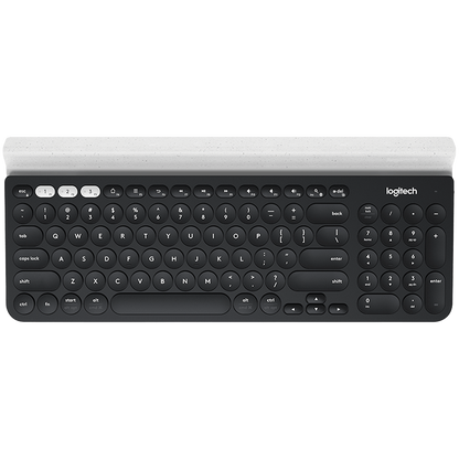 LOGITECH K780 Multi-Device Wireless Keyboard - DARK GREY/SPECKLED WHITE - US INT'L