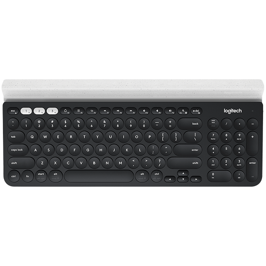 LOGITECH K780 Multi-Device Wireless Keyboard - DARK GREY/SPECKLED WHITE - US INT'L