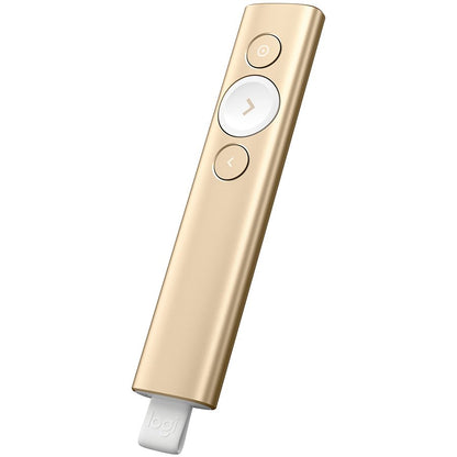 LOGITECH Spotlight Bluetooth Presentation Remote - GOLD