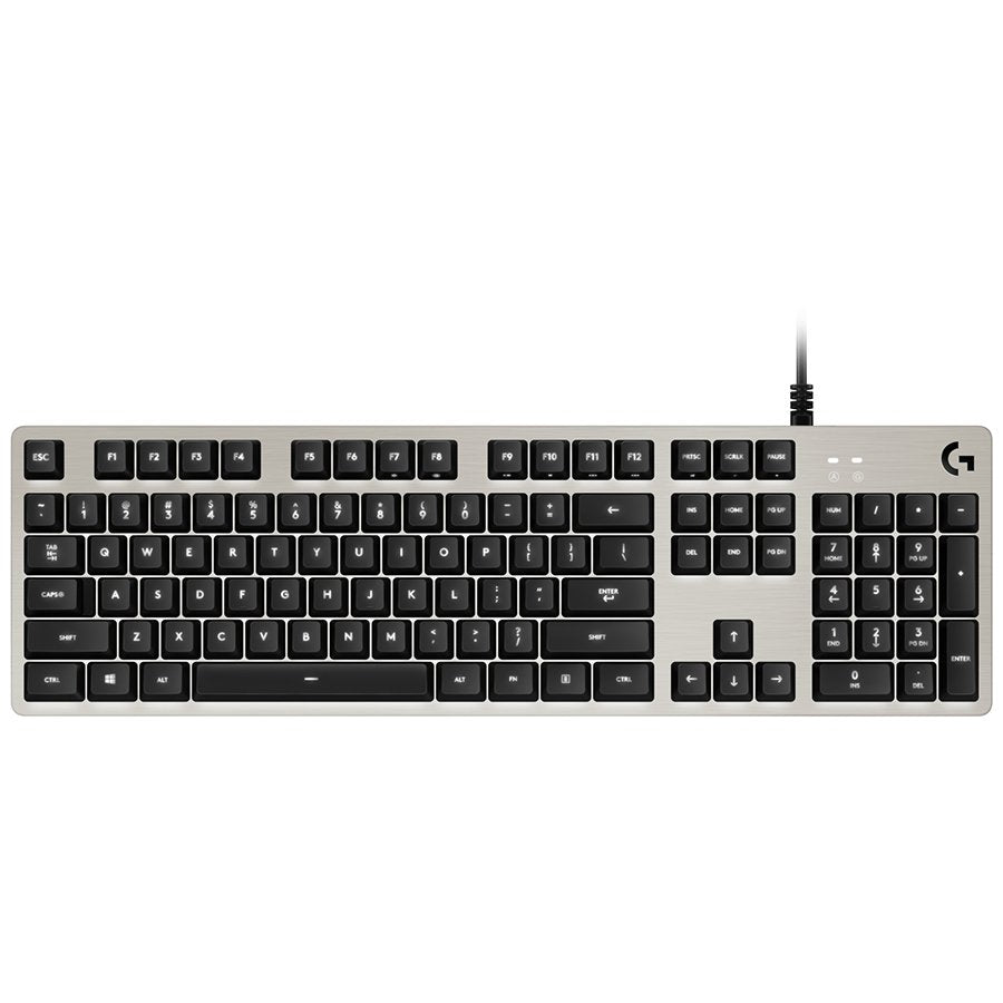 LOGITECH G413 Corded Mechanical Gaming Keyboard - SILVER - US INT'L - USB