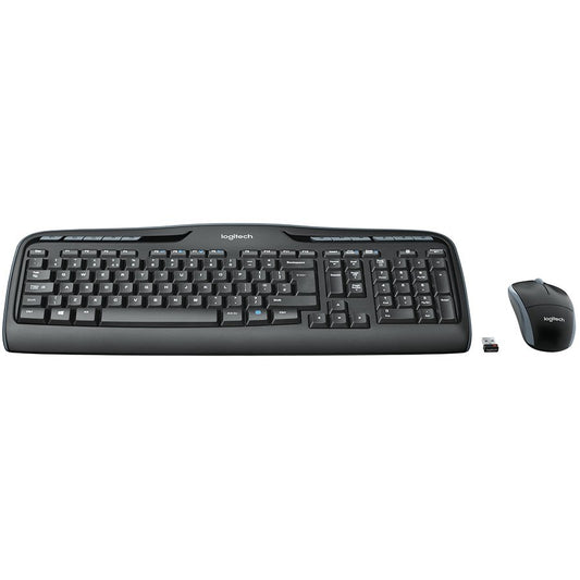 LOGITECH MK330 Wireless Combo - BLACK - ARA