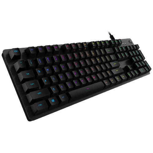 LOGITECH G512 Corded RGB Mechanical Gaming Keyboard - CARBON - US INT'L - USB - LINEAR