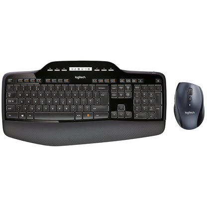 LOGITECH MK710 Wireless Desktop - BLACK - US INT'L