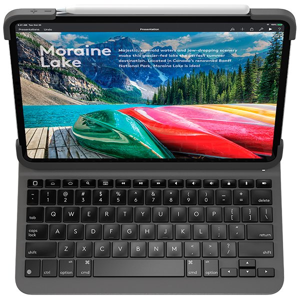 Logitech Slim Folio Pro for iPad Pro 12.9-inch (3rd gen) - BT - Graphite – product photo