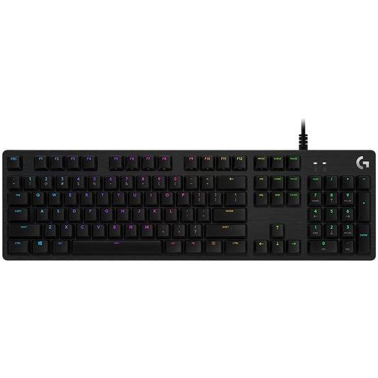 LOGITECH G512 SE Corded LIGHTSYNC Mechanical Gaming Keyboard - BLACK - US INT'L - USB - CLICKY