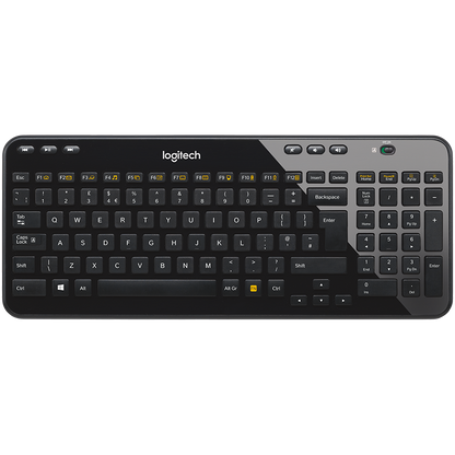 LOGITECH K360 Wireless Keyboard - BLACK - US INT'L