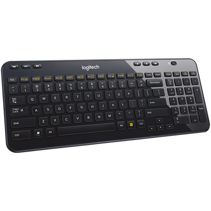 LOGITECH K360 Wireless Keyboard - BLACK - US INT'L
