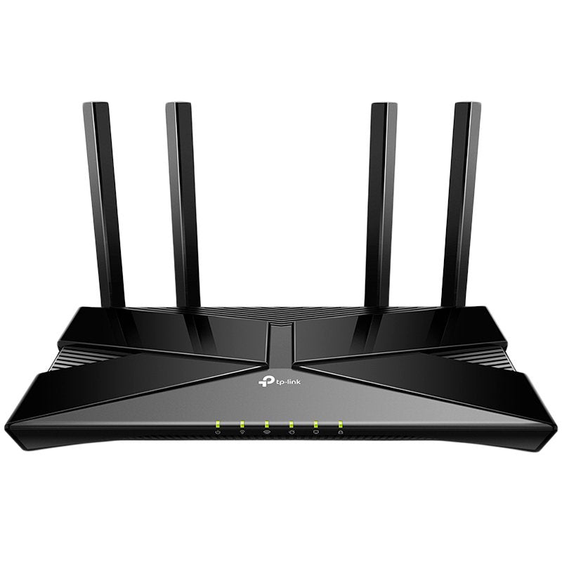 TP-Link AX1500 Wi-Fi 6 Router, Broadcom 1.5GHz Tri-Core CPU, 1201Mbps at 5GHz+300Mbps at 2.4GHz, 5 Gigabit Ports,4 Antennas,Downlink and Uplink OFDMA,MU-MIMO,1024QAM,Smart Connect,Beamforming,Access Point Mode,VPN Server,Tether App,Cloud Support
