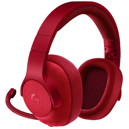 LOGITECH G433 Wired Gaming Headset 7.1 - FIRE RED - 3.5 MM - USB DAC