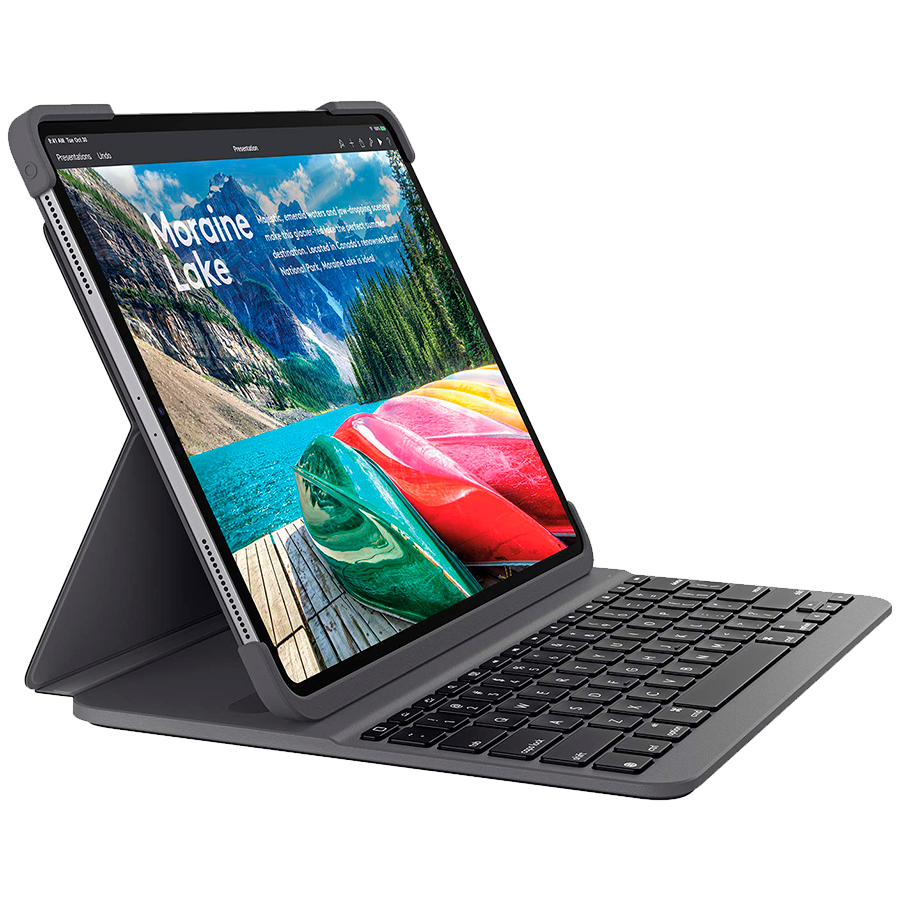 Logitech Slim Folio Pro for iPad Pro 11-inch (1st and 2nd gen) - BT - Graphite – product photo